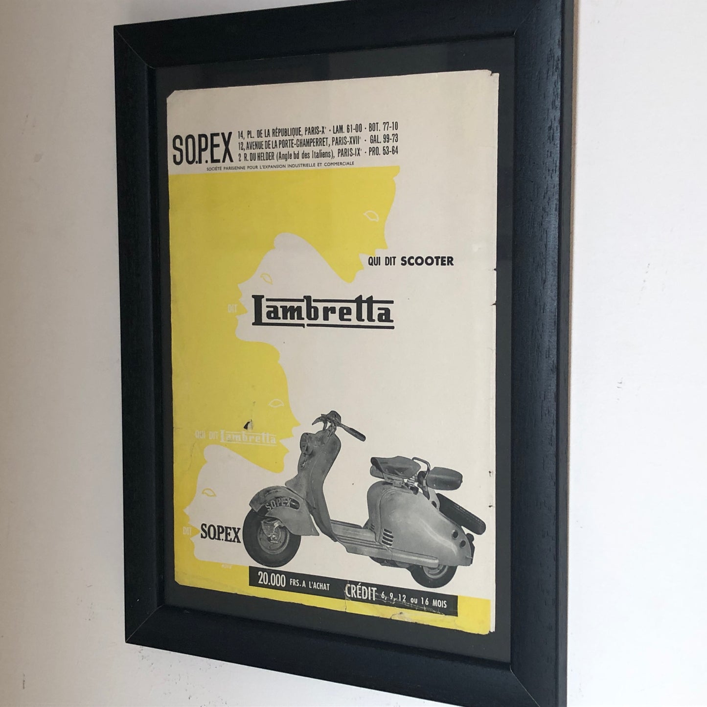 Lambretta, Advertising Year 1954 Who Says Scooter Says Lambretta, Who Says Lambretta Says SO.P.EX