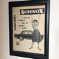 Autovox, Advertising Year 1960 Autovox Car Radio the Magic Touch for Your Car