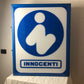 Innocenti, Insegna Luminosa per Concessionari Innocenti con Logo Utilizzato dal 1976