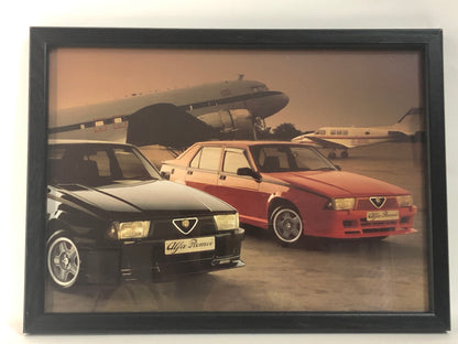 Alfa Romeo, Quadro Brochure Alfa Romeo 75 Veloce - Raggi's Collectibles' Automotive Art