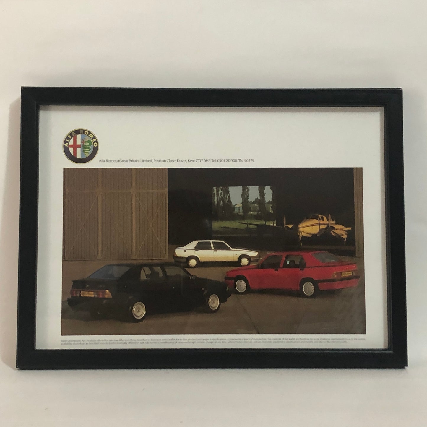 Alfa Romeo, Alfa Romeo 75 Range Brochure Framework