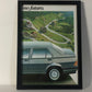 Alfa Romeo, Quadro Brochure Alfa Romeo 75 Crea lo Stile Prossimo Futuro - Raggi's Collectibles' Automotive Art