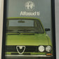 Alfa Romeo, Quadro Brochure Alfa Romeo Alfasud Ti - Raggi's Collectibles' Automotive Art