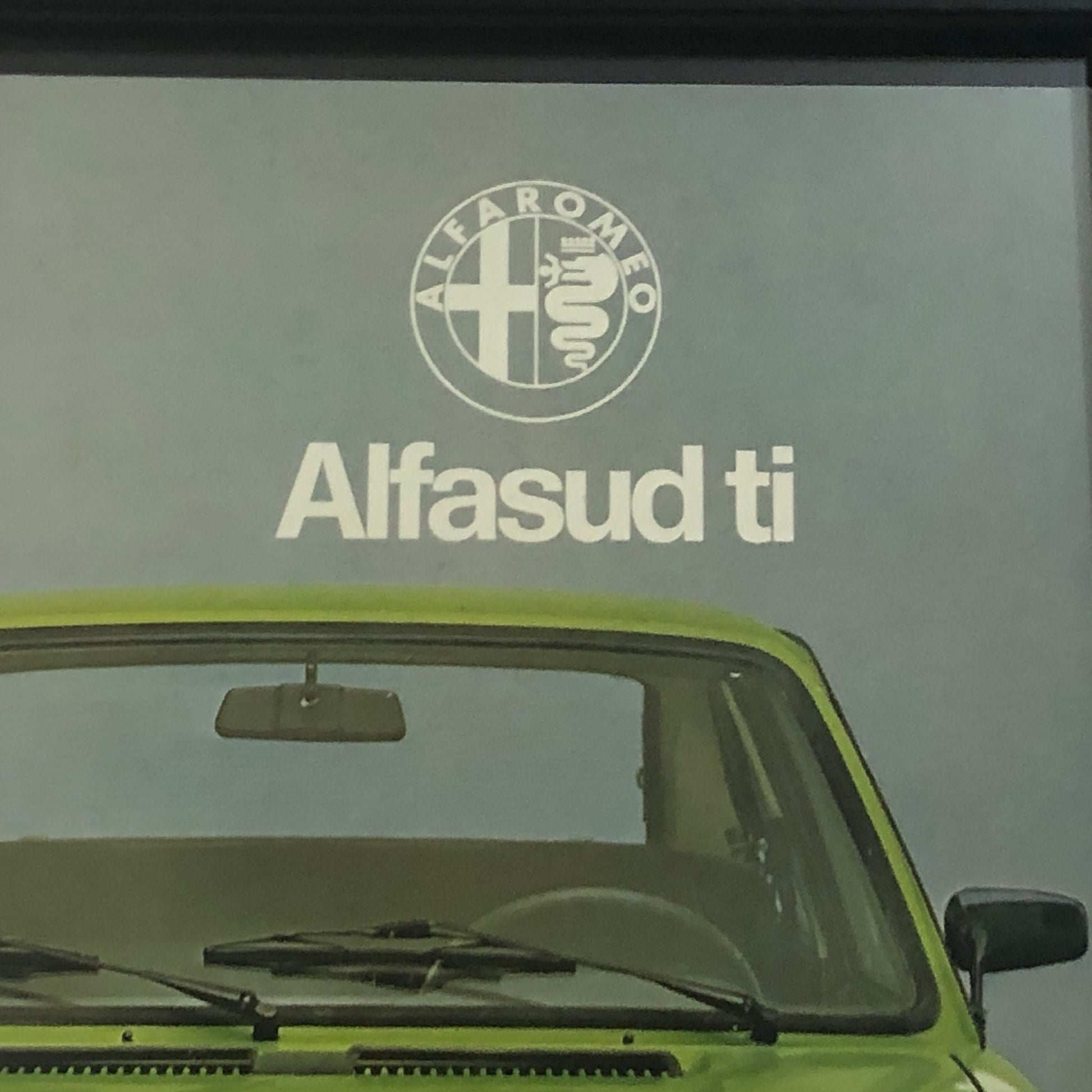 Alfa Romeo, Quadro Brochure Alfa Romeo Alfasud Ti - Raggi's Collectibles' Automotive Art