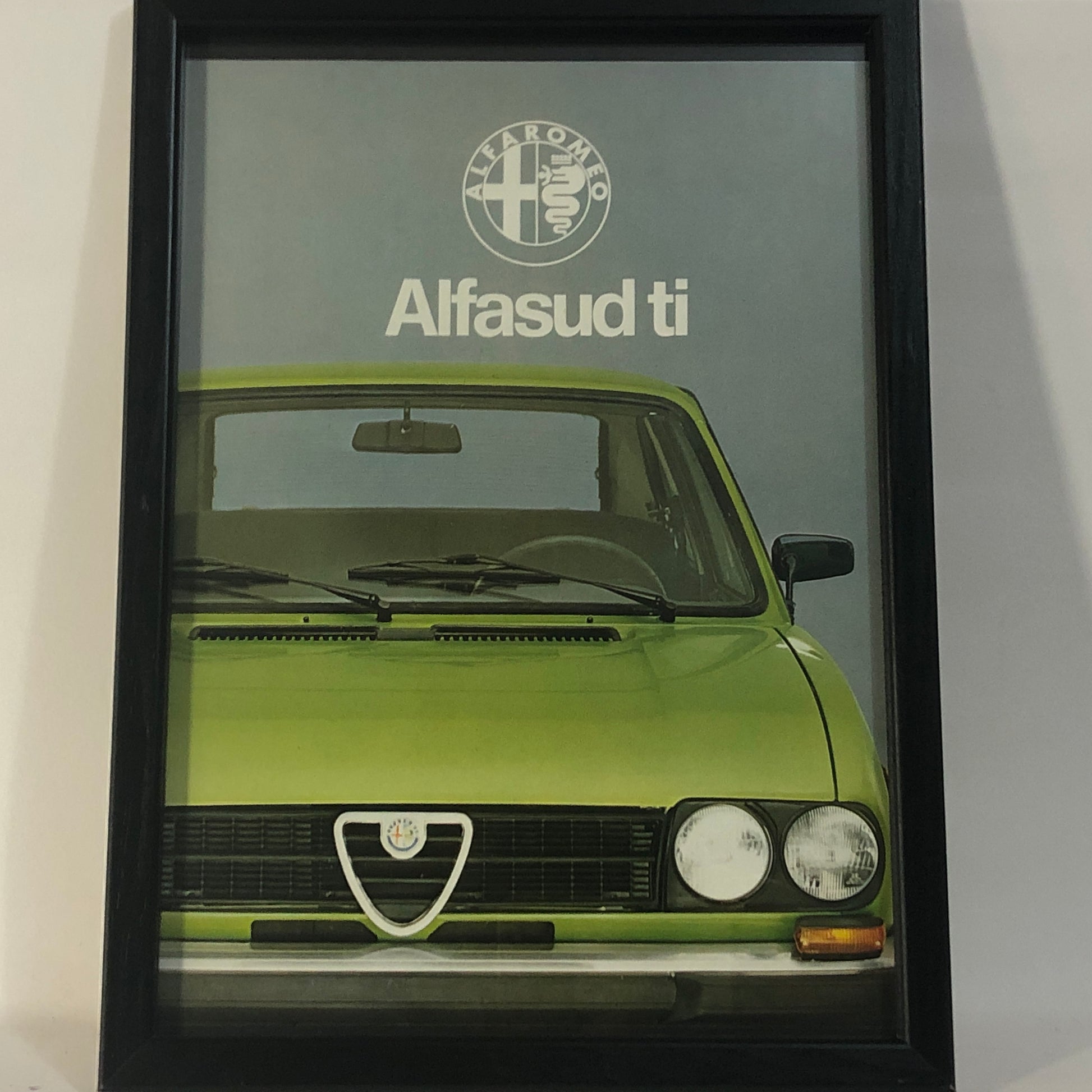 Alfa Romeo, Quadro Brochure Alfa Romeo Alfasud Ti - Raggi's Collectibles' Automotive Art