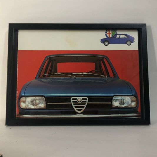 Alfa Romeo, Quadro Brochure Alfa Romeo Alfasud - Raggi's Collectibles' Automotive Art