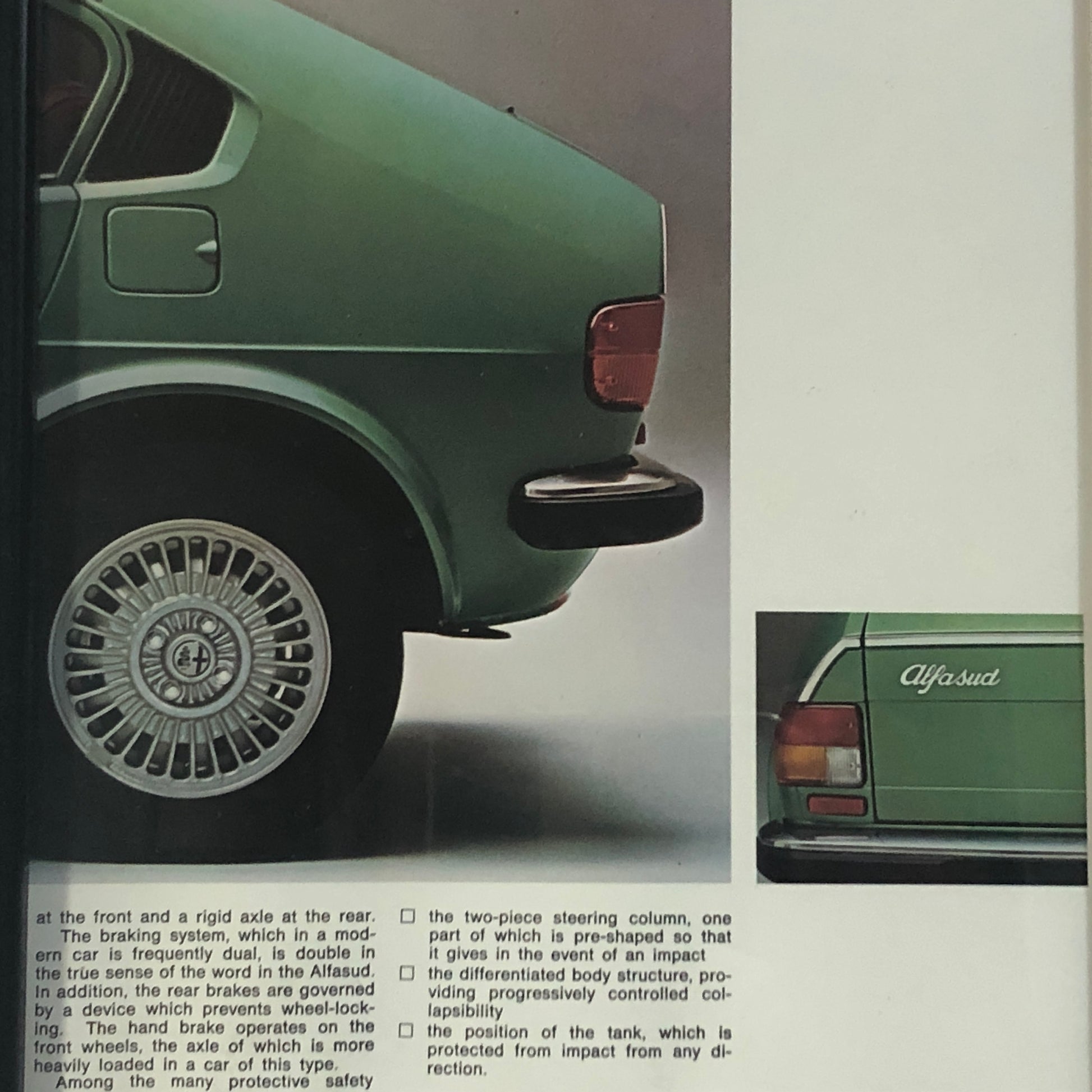 Alfa Romeo, Quadro Brochure Alfa Romeo Alfasud - Raggi's Collectibles' Automotive Art