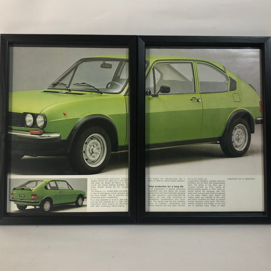 Alfa Romeo, quadro brochure Alfa Romeo Alfasud Ti - Raggi's Collectibles' Automotive Art