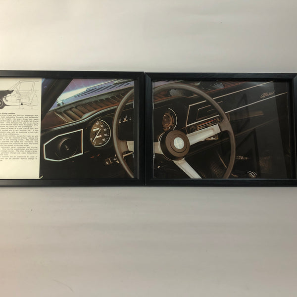 Alfa Romeo, Alfa Romeo Alfasud Interior Brochure Framework