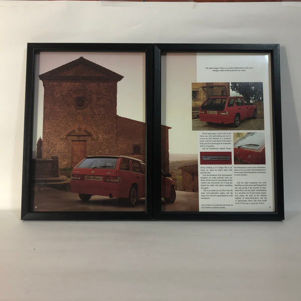 Alfa Romeo, Display Brochure Alfa Romeo 33 Sportwagon Veloce