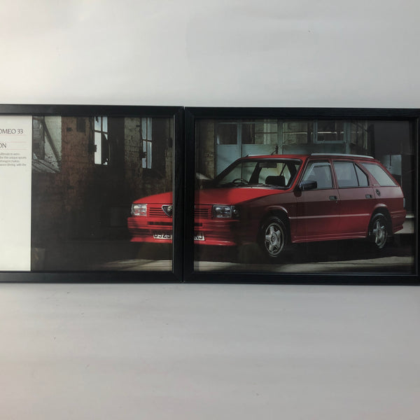 Alfa Romeo, Alfa Romeo 33 1.7 Sportwagon Veloce Brochure Framework