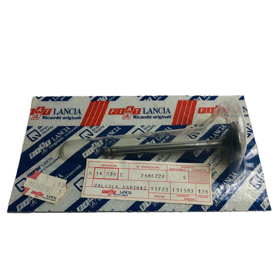 Autobianchi Y10 1100 Valvola di Aspirazione Nuova Originale 7666228 5942727 - Raggi's Collectibles' Automotive Art