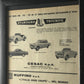 Triumph, pubblicità anno 1960 gamma Standard Triumph e Triumph Italia 2000 Coupé by Ruffino