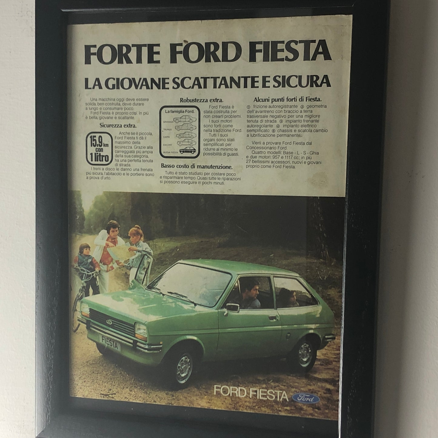 Ford, Advertising Year 1978 Strong Ford Fiesta the Young Quick and Safe