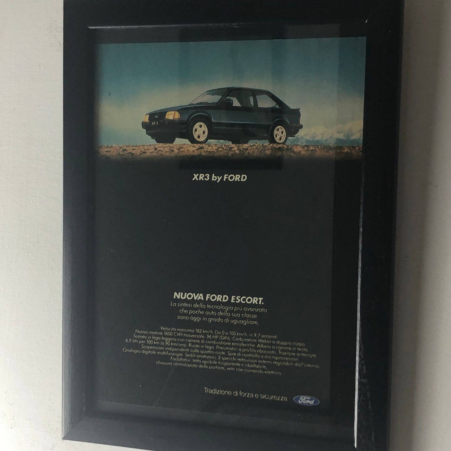 Ford, Advertising Year 1981 New Ford Escort XR3