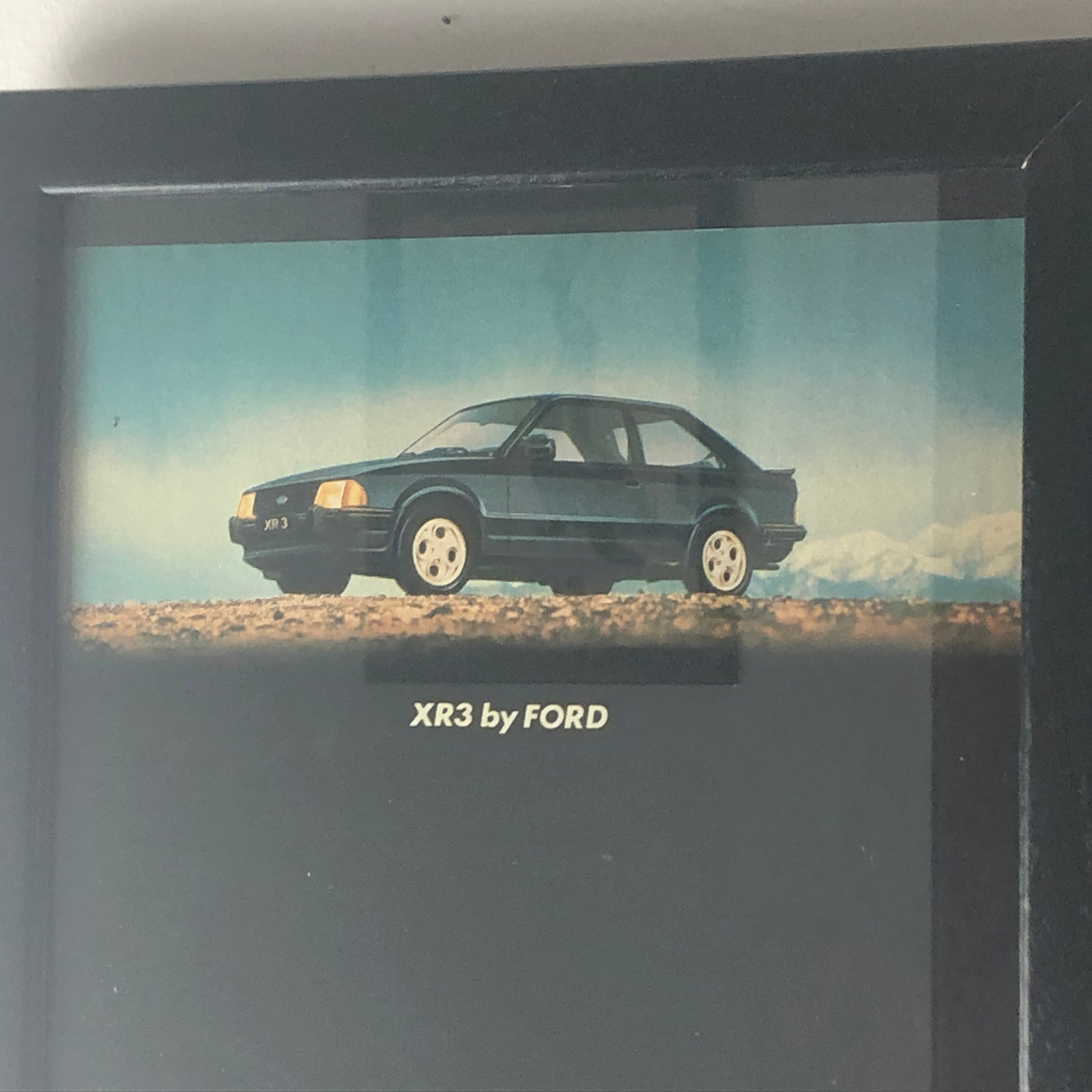 Ford, Pubblicità Anno 1981 Nuova Ford Escort XR3 - Raggi's Collectibles' Automotive Art