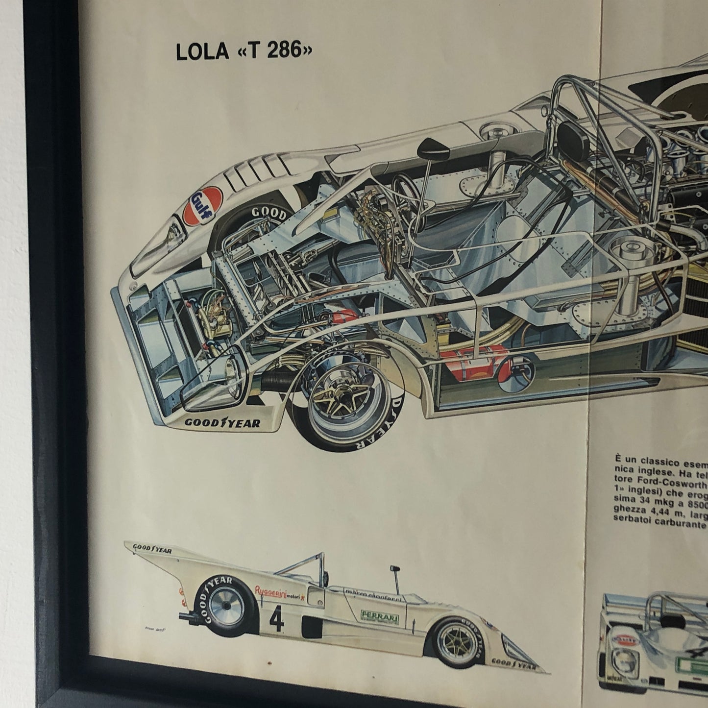 Lola, Advertising Poster Exploded View Lola 286 T