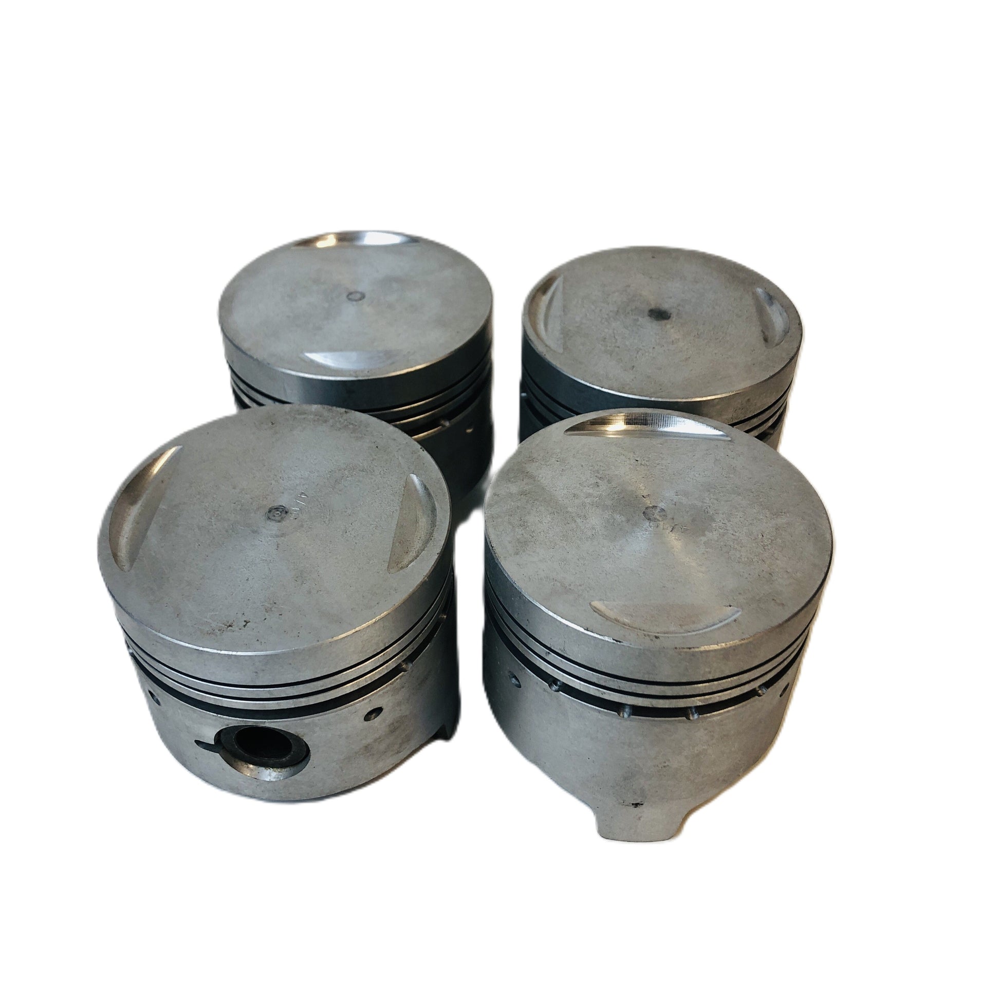 Lancia Beta 2000 4 Pistoni Maggiorati 4/10 Nuovi Originali 4359977 - Raggi's Collectibles Automotive Art