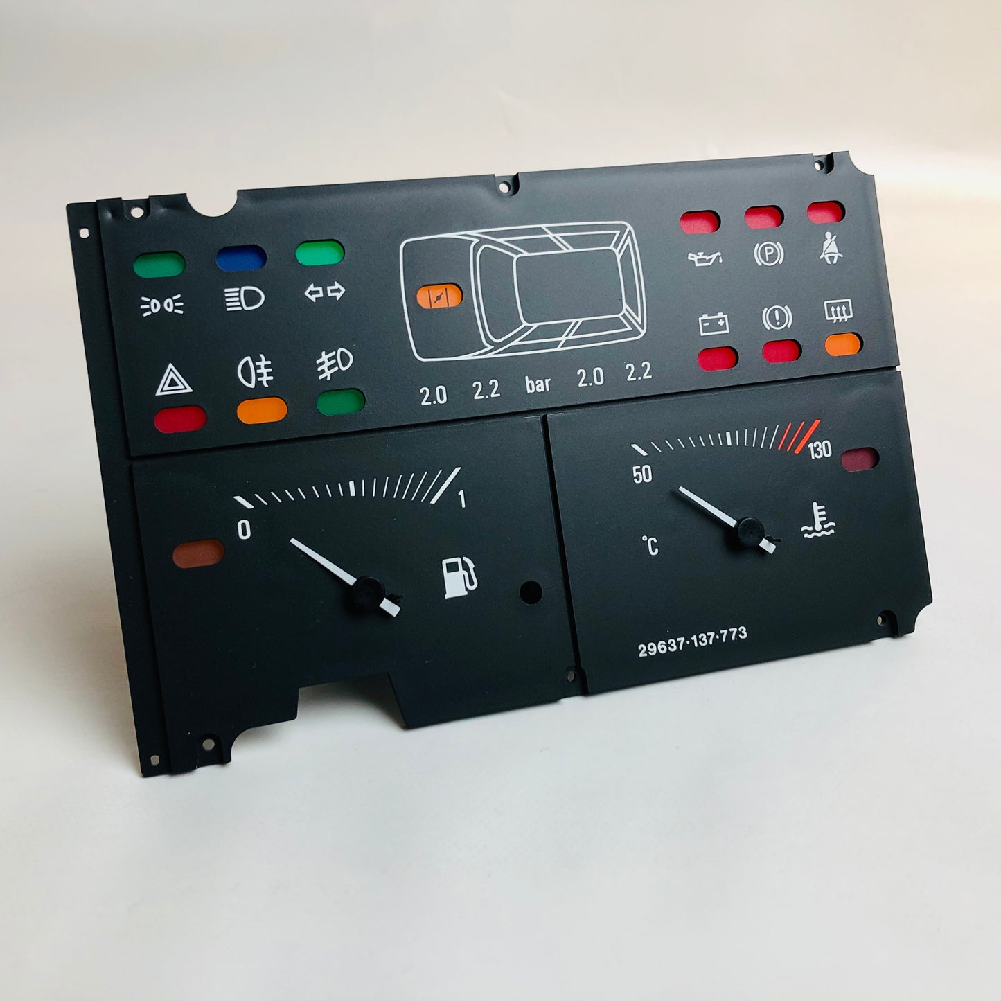 Autobianchi Y10 Fire Instrument Panel Warning Lights New Original 9943385