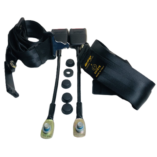 Autobianchi A112 Abarth Elegant Elite e Junior Cinture di Sicurezza Anteriori Nuove Originale 15720290 15717090 - Raggi's Collectibles' Automotive Art