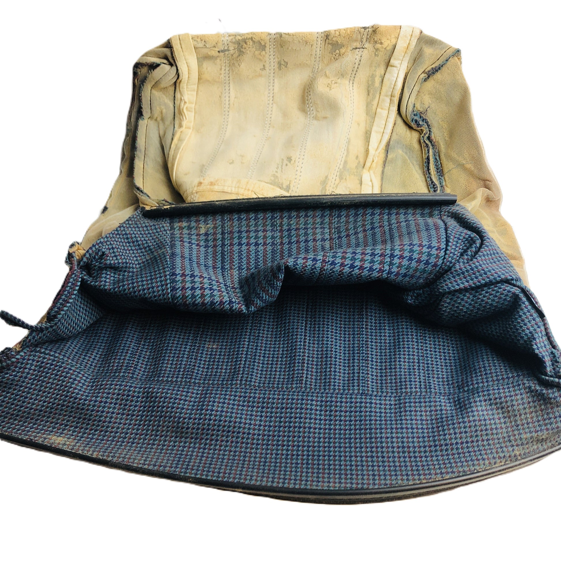 Lancia Dedra 2000 LS Fodera Schienale Sedile Anteriore In Tessuto Turchese Blu Nuova Originale 176478845 - Raggi's Collectibles' Automotive Art