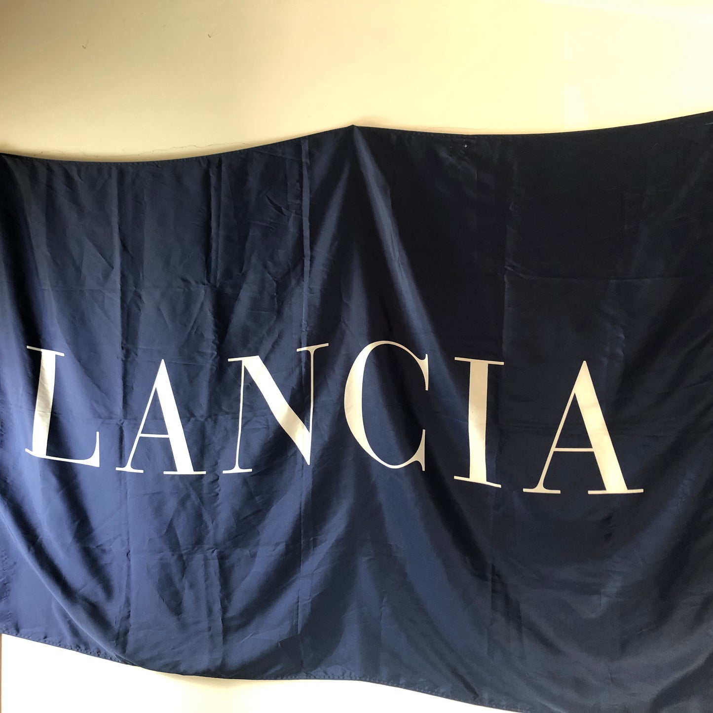 Lancia, Original Lancia Flag Dimensions 195x133 cm, 80s and 90s