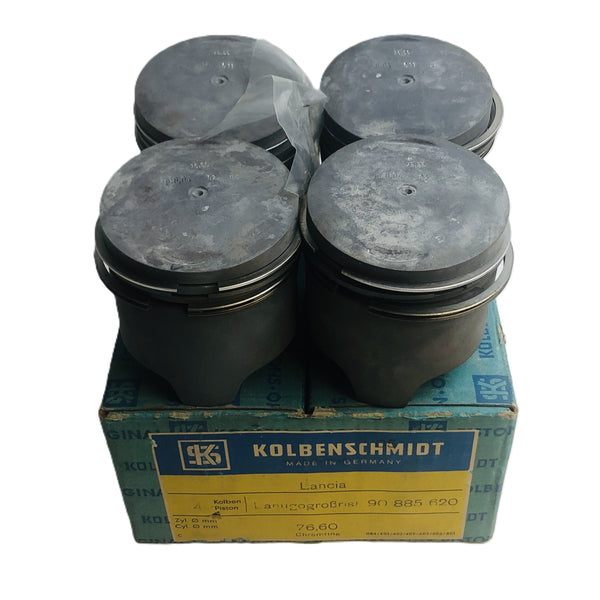 Lancia Fulvia 1300 4 Pistoni Kolbenschmidt Diametro 76,60 Completi di Fasce 908853320