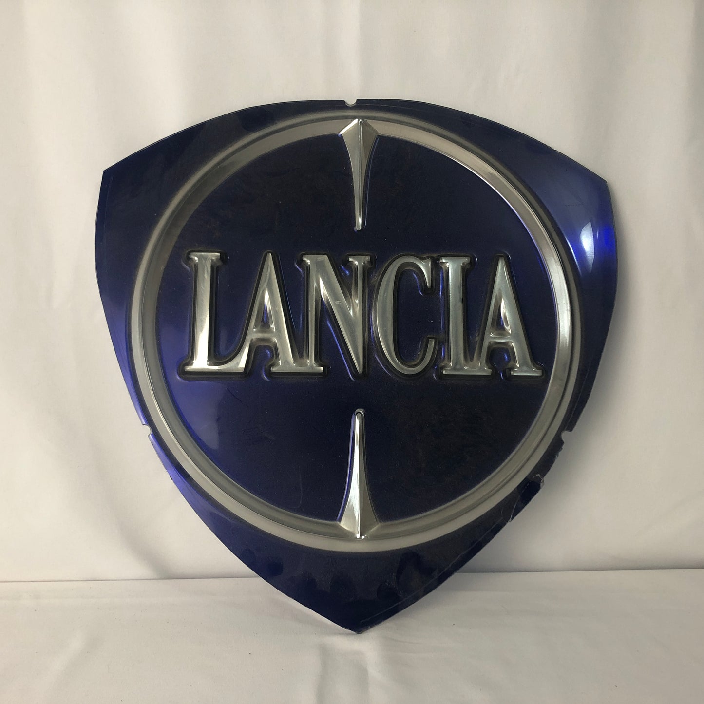 Lancia, Original Panel for Lancia Illuminated Sign Dimensions 36x35 cm