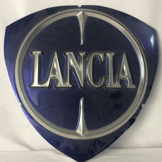 Lancia, Pannello Originale per Insegna Luminosa Lancia Dimensioni 70x67 cm - Raggi's Collectibles' Automotive Art