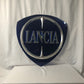 Lancia, Original Panel for Lancia Illuminated Sign Dimensions 70x67 cm
