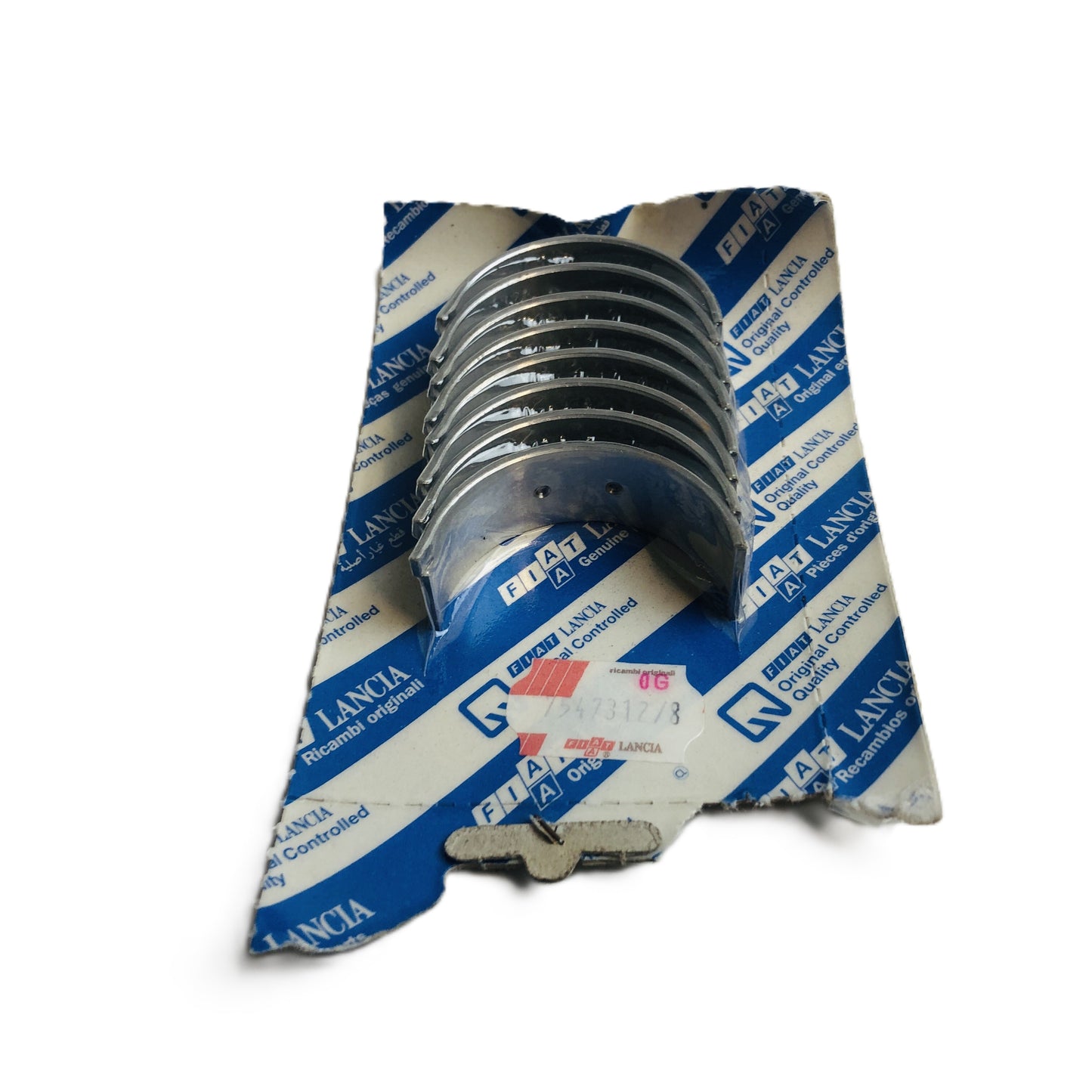 Lancia Delta 1600 R86  Serie Semicuscinetti Bronzine Biella Nuova Originale 7547312 - Raggi's Collectibles' Automotive Art