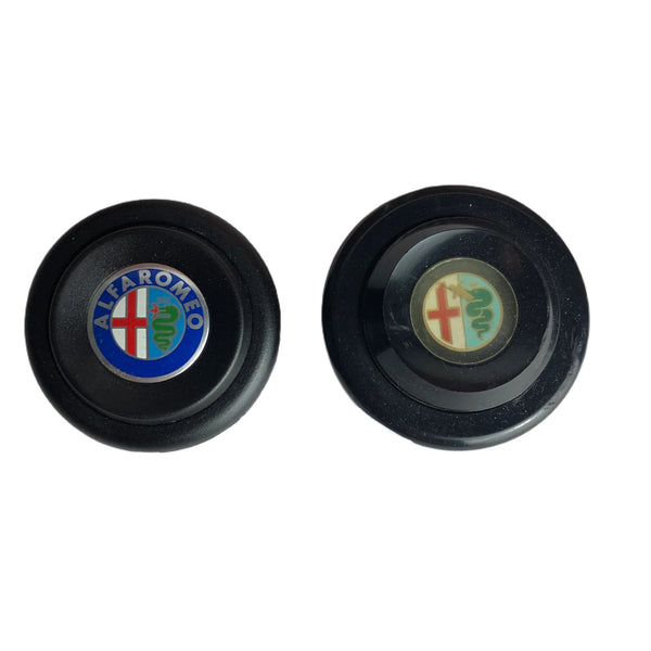 Alfa Romeo, Pulsante Clacson per Volanti Sportivi con Stemma Alfa Romeo