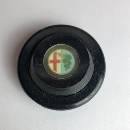 Alfa Romeo, Horn Button for Sports Steering Wheels with Alfa Romeo Emblem