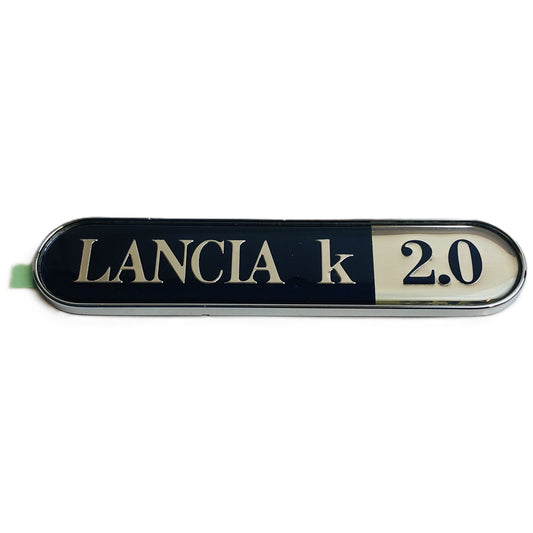 Lancia K Scritta Stemma Logo Sigla Lancia K 2.0 Nuovo Originale 46425787 - Raggi's Collectibles' Automotive Art