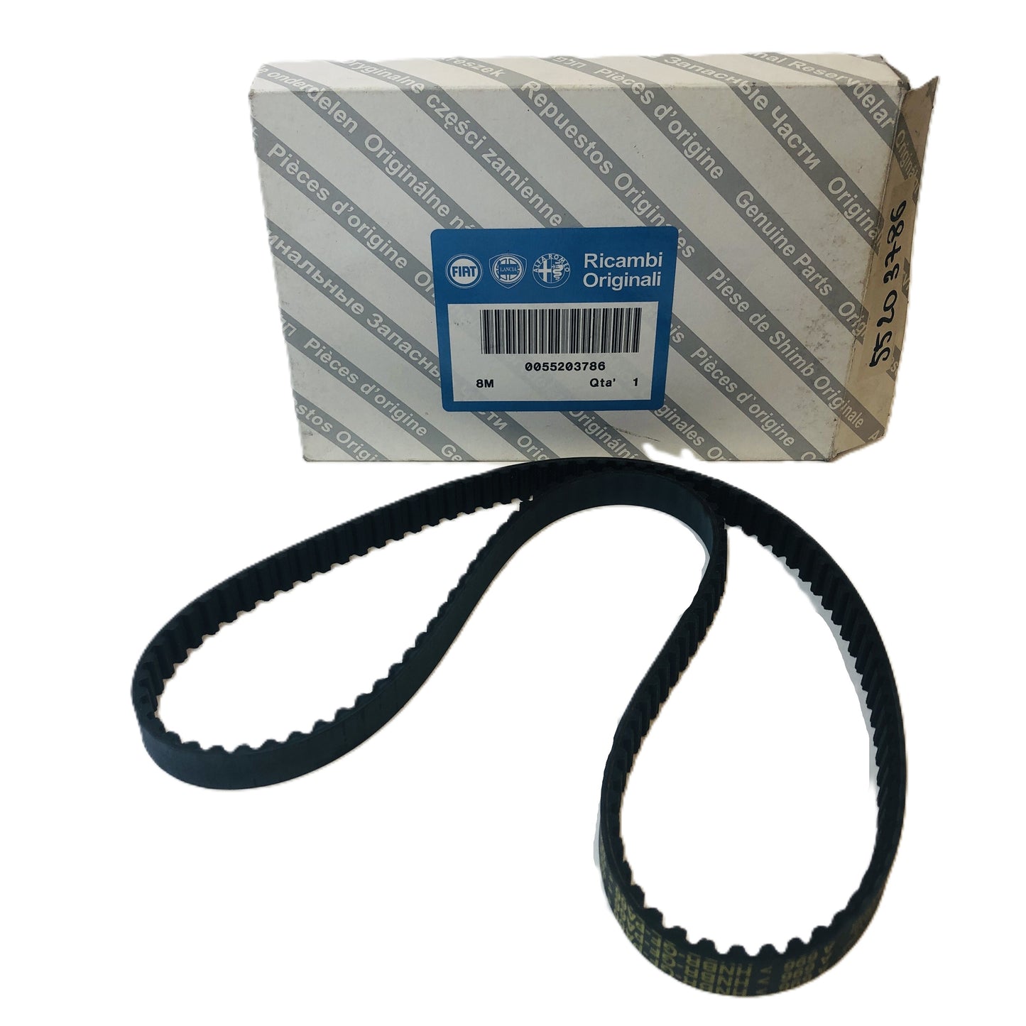 Lancia Y 1100 Cinghia Distribuzione Nuova Originale 55203786  46750865 - Raggi's Collectibles' Automotive Art