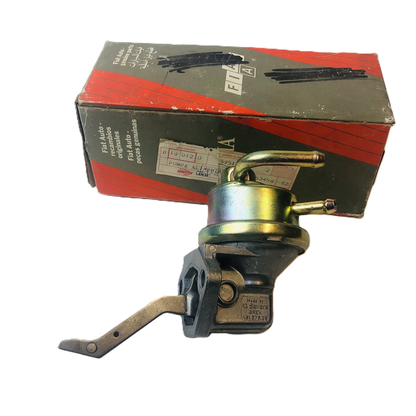 Lancia Beta 2000 Pompa Carburante Nuova Originale 5951673 - Raggi's Collectibles' Automotive Art