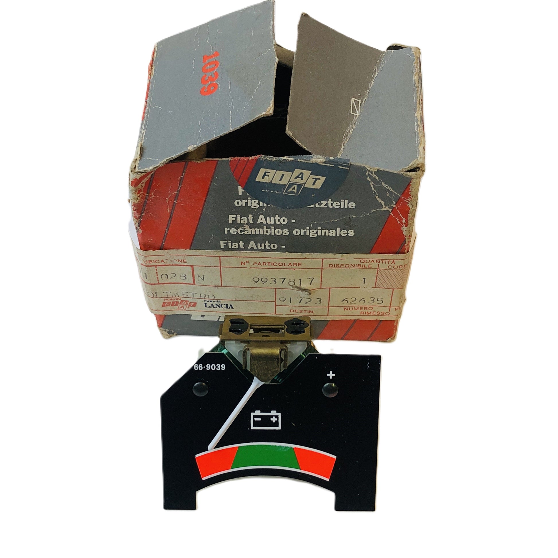 Lancia Beta Coupé HPE e Spider Voltometro Batteria Nuovo Originale 9937817 - Raggi's Collectibles' Automotive Art