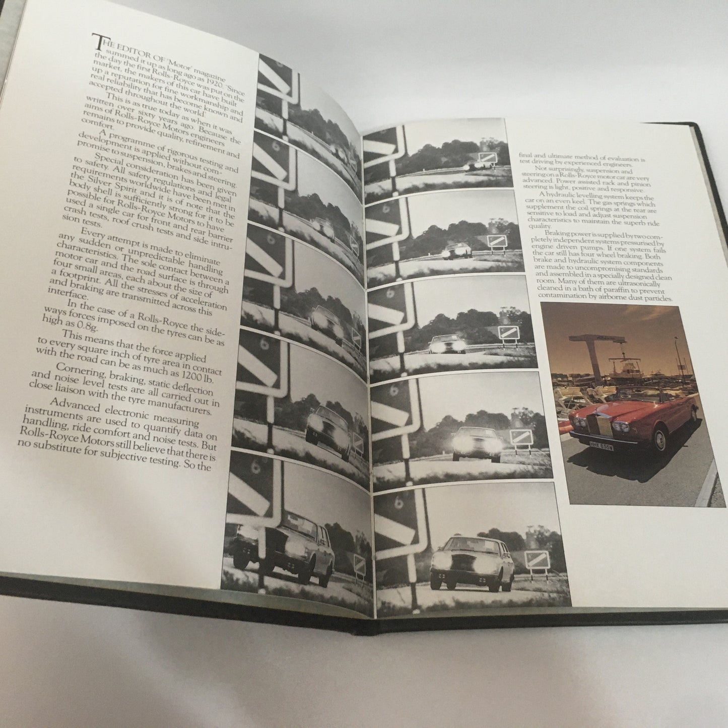 Rolls-Royce, Edizione Speciale e Personalizzata Rivista Makers of the Best Car in the World con Firma Originale di George Fenn