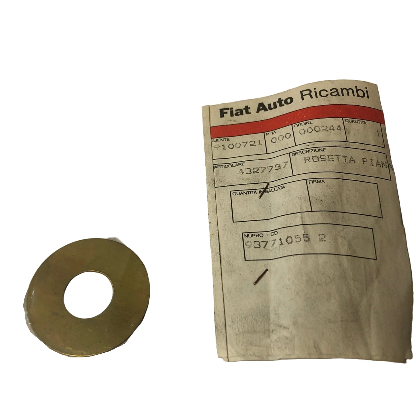 Autobianchi A112 e Y10 Rosetta Clacson Avvisatore Acustico Nuova Originale 4327737 7676923 - Raggi's Collectibles' Automotive Art