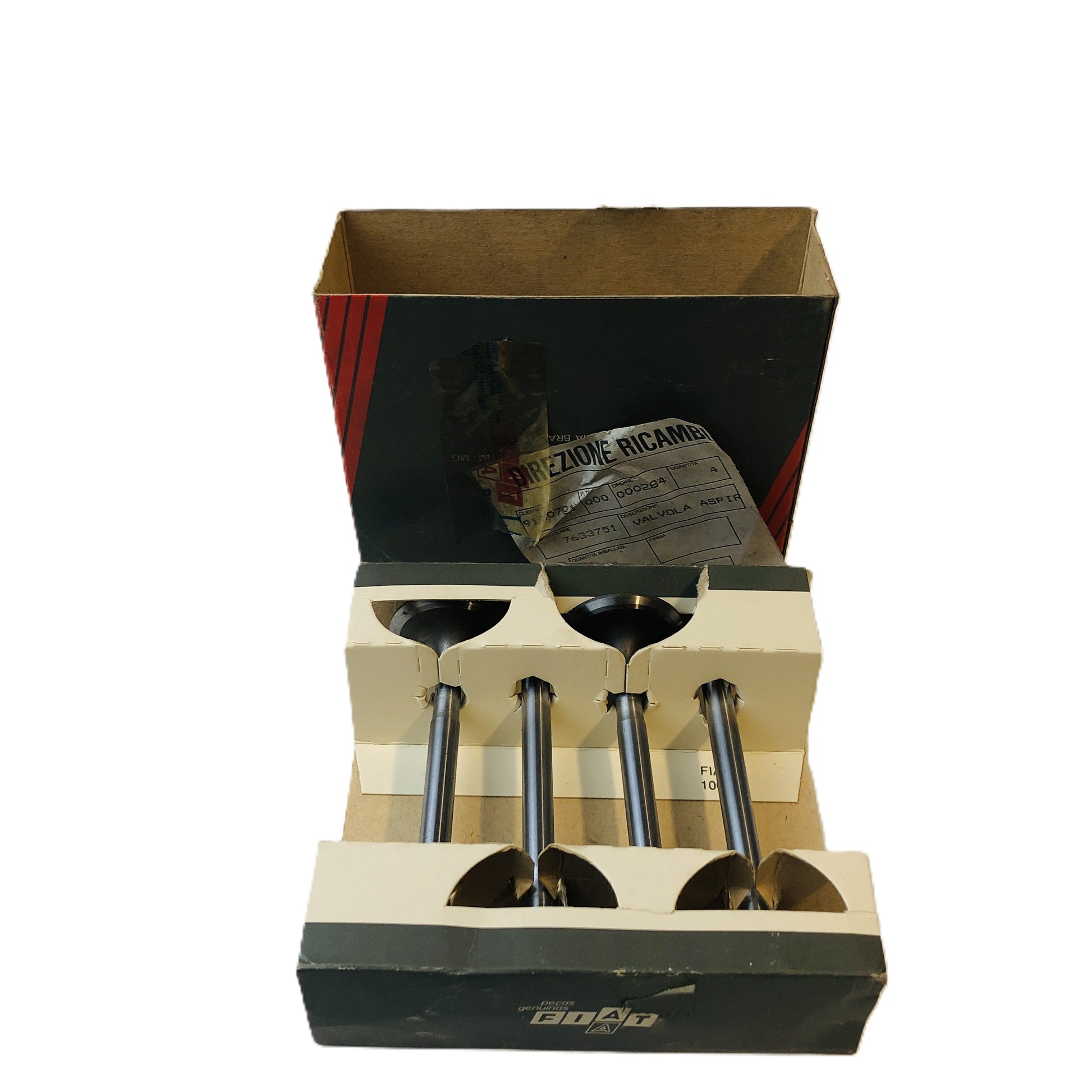 Autobianchi Y10 1300 Kit 4 Valvole Aspirazione Nuove Originali 7633751 46559031 - Raggi's Collectibles' Automotive Art