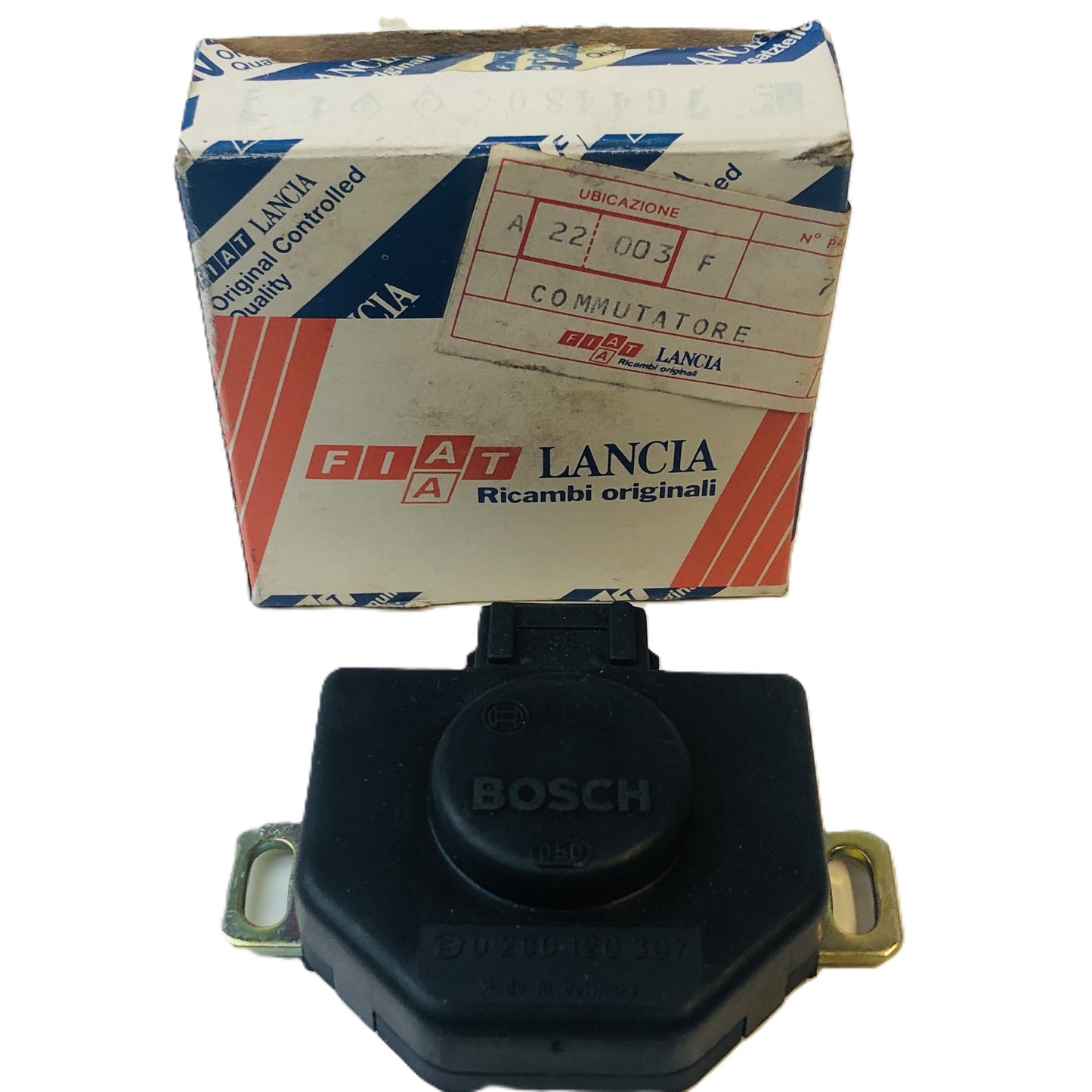 Lancia Thema 2000 TB 16V e 16V Commutatore Valvola Corpo Farfallato Nuovo Originale 7643567 7706579 0280120307 - Raggi's Collectibles' Automotive Art