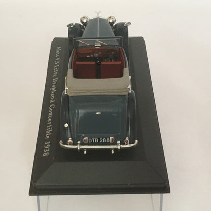 Altaya, Modellino in Metallo Pressofuso Scala 1:43 Alvis 4.3 Litre Drophead Convertible 1938 - Raggi's Collectibles' Automotive Art