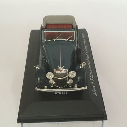 Altaya, Modellino in Metallo Pressofuso Scala 1:43 Alvis 4.3 Litre Drophead Convertible 1938 - Raggi's Collectibles' Automotive Art