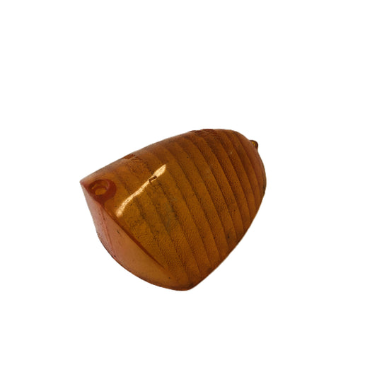 Autobianchi Bianchina Gemma Plastica Arancione Fanalino Anteriore Nuova Originale 9914126 - Raggi's Collectibles' Automotive Art