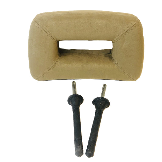 Lancia Dedra Poggiatesta Anteriore in Alcantara Beige Nuovo Originale 176515354 - Raggi's Collectibles' Automotive Art