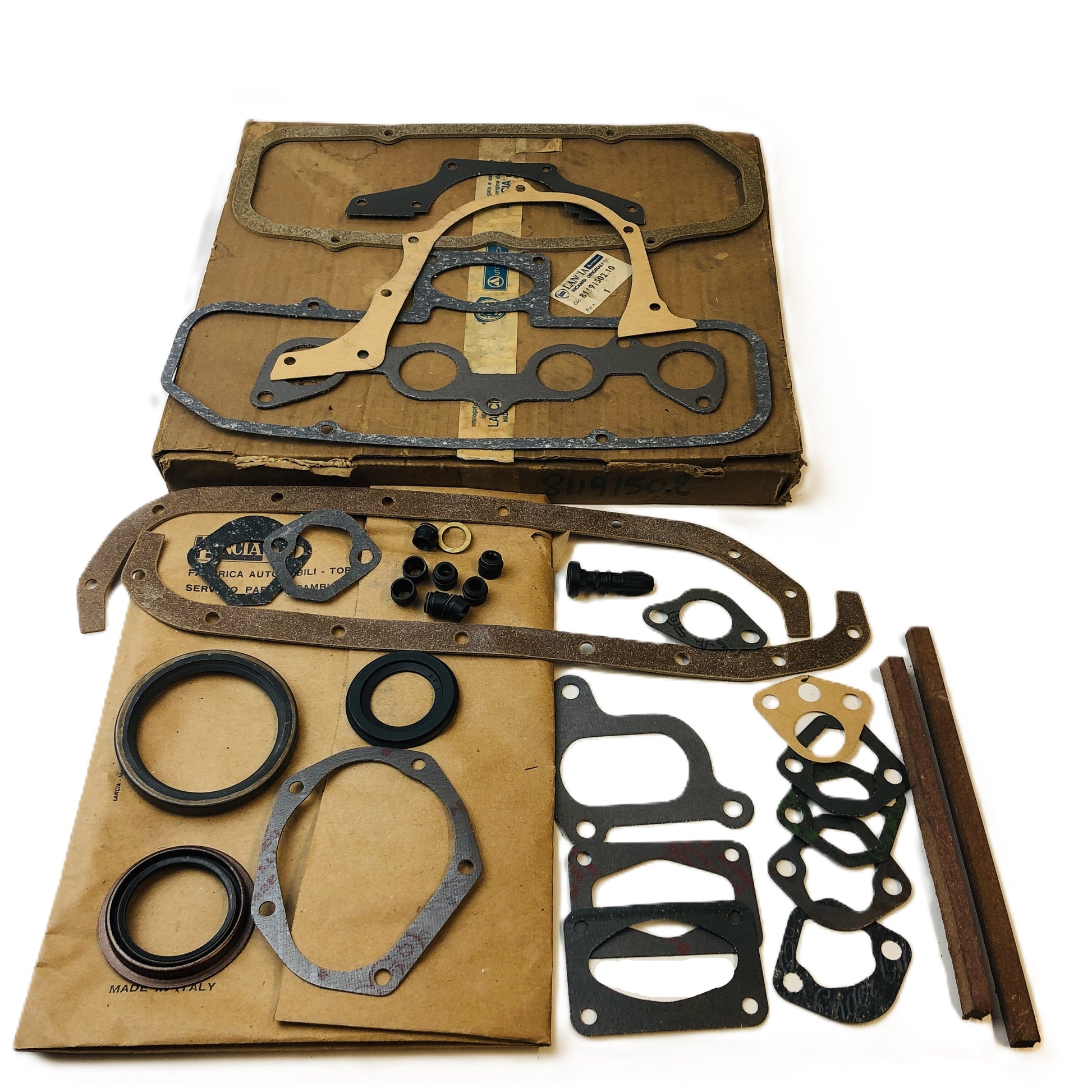 Autobianchi A112 Kit Guarnizioni Motore Nuovo Originale 81191502 - Raggi's Collectibles' Automotive Art