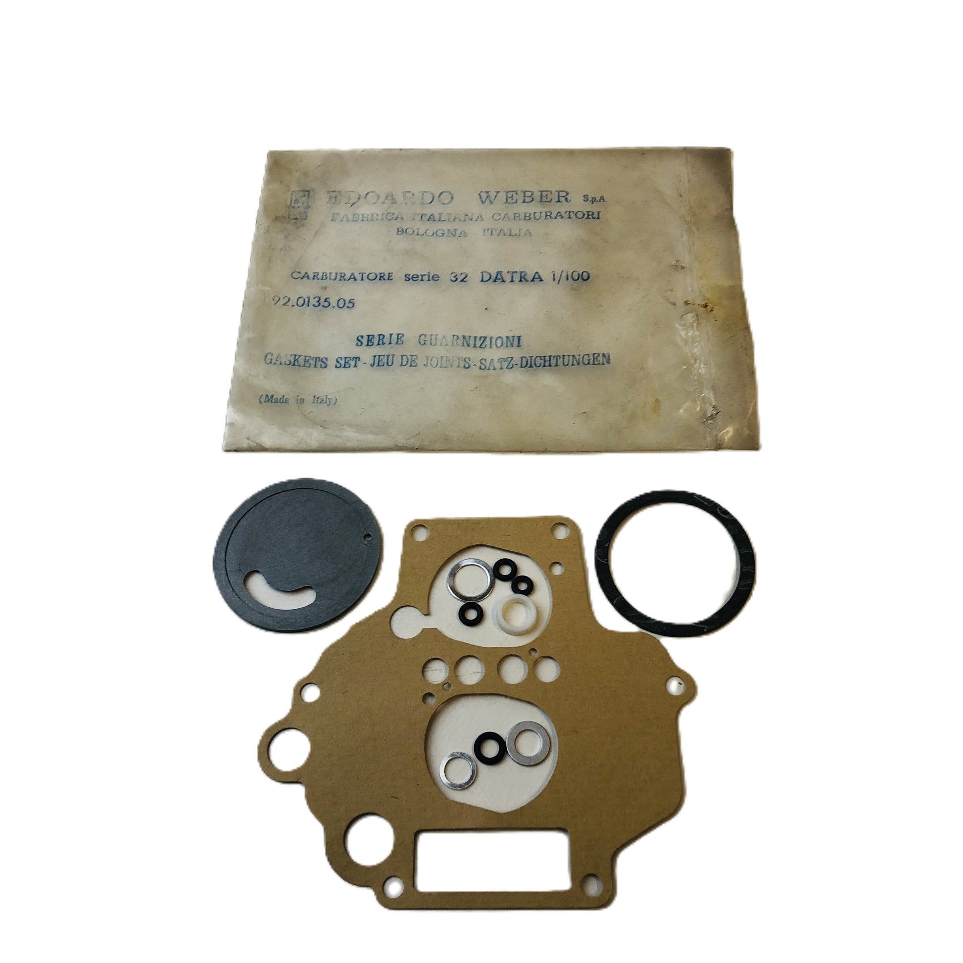 Lancia Beta Kit Guarnizioni Carburatore Weber 32 Nuovo Originale 82324787 - Raggi's Collectibles' Automotive Art