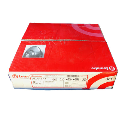 Fiat Ducato Citroën Jumper Peugeot Boxer 2x Disco Freno Anteriore Brembo Nuovo Originale 09.D018.11 8020584225387 - Raggi's Collectibles' Automotive Art