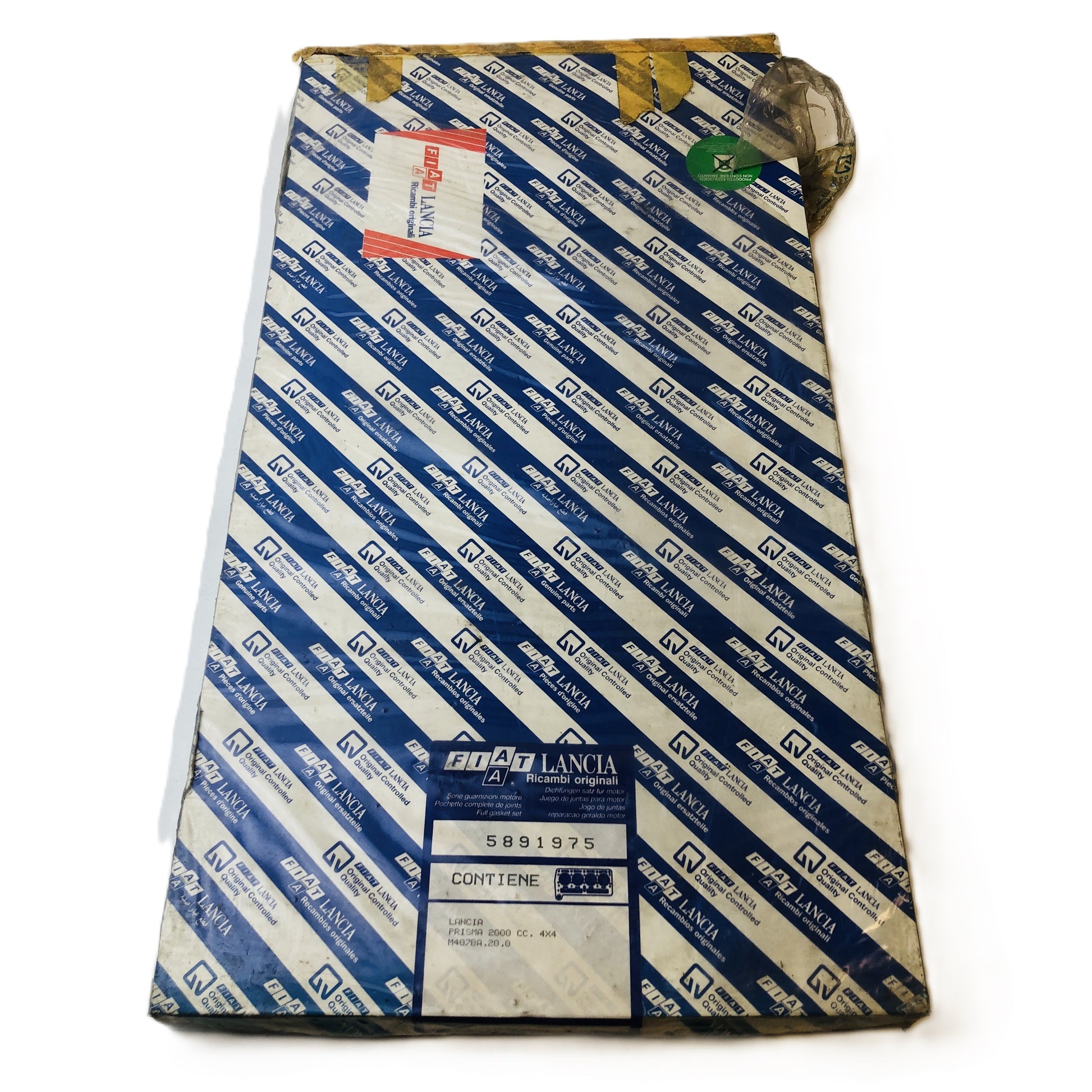 Lancia Prisma 2000 4WD Kit Guarnizioni Motore Nuovo Originale 5891975 5889168 - Raggi's Collectibles' Automotive Art