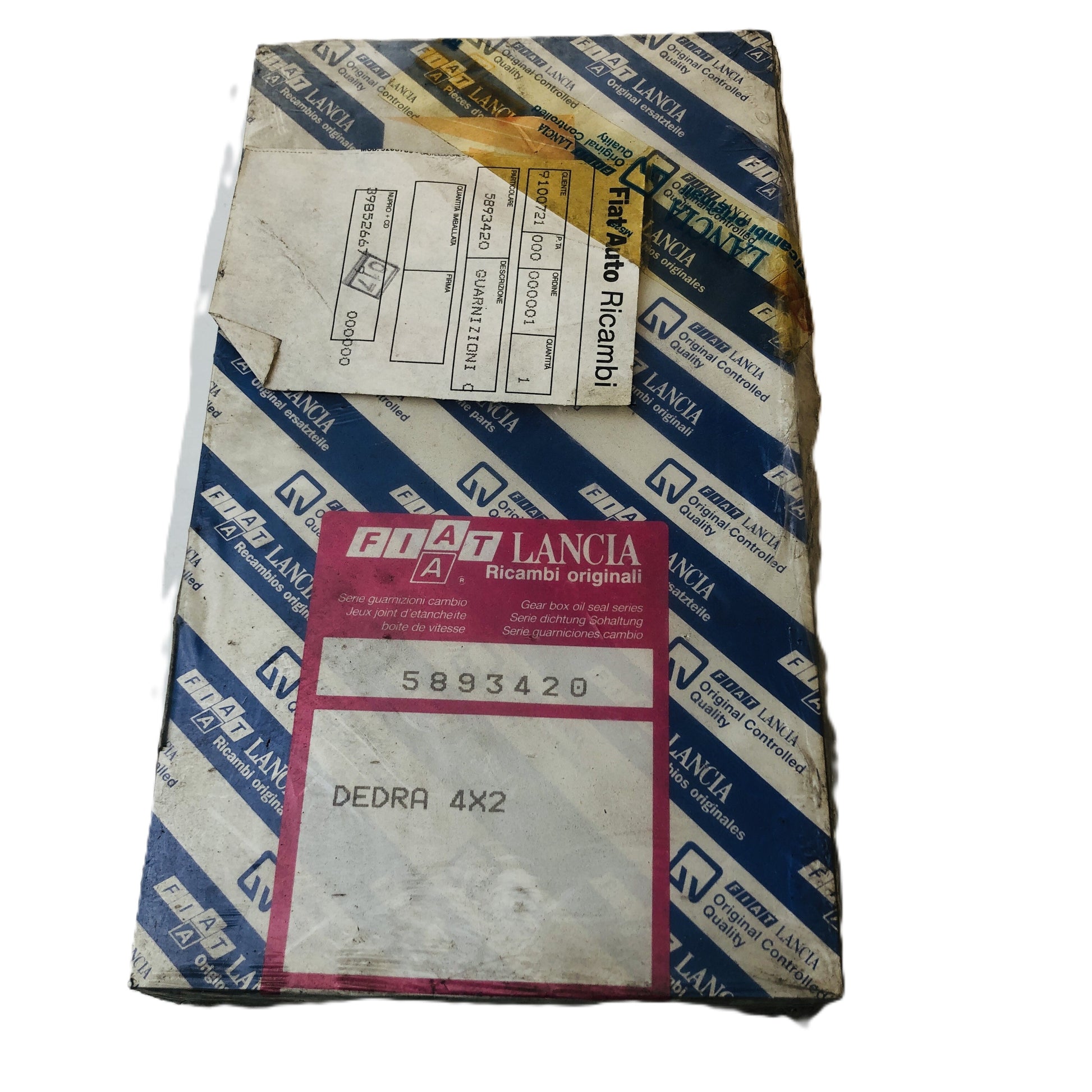 Lancia Dedra 2000 Integrale Kit Guarnizioni Cambio Nuovo Originale 5893420 - Raggi's Collectibles' Automotive Art